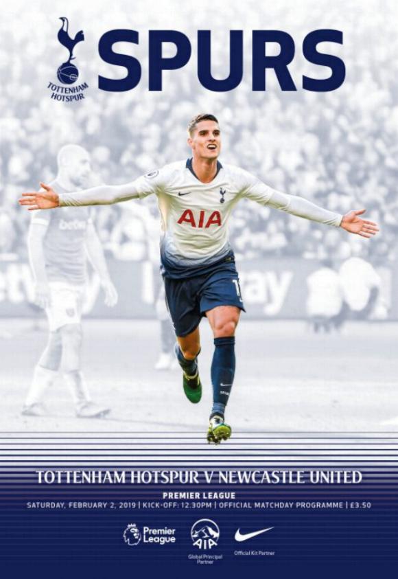 TOTTENHAM HOTSPUR v NEWCASTLE UNITED 2018/19